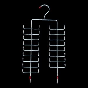 Stainless Steel Space Saving Vertical Ties, Belts & Small Assessories Hanger